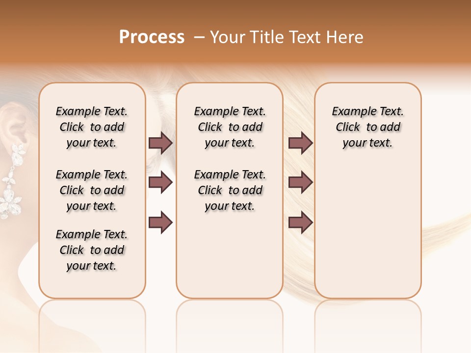Woman Face Fashion PowerPoint Template