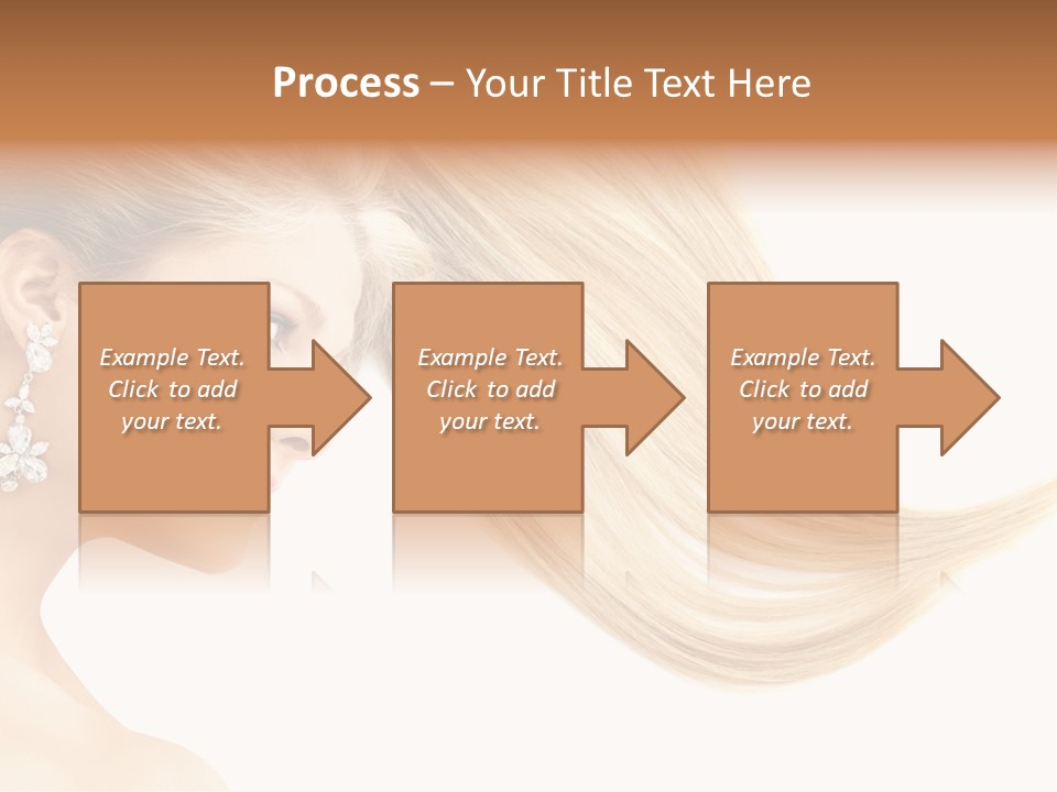 Woman Face Fashion PowerPoint Template