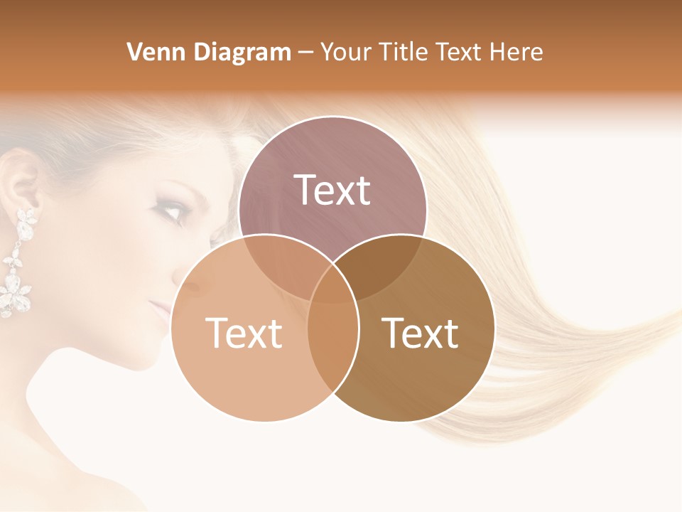 Woman Face Fashion PowerPoint Template