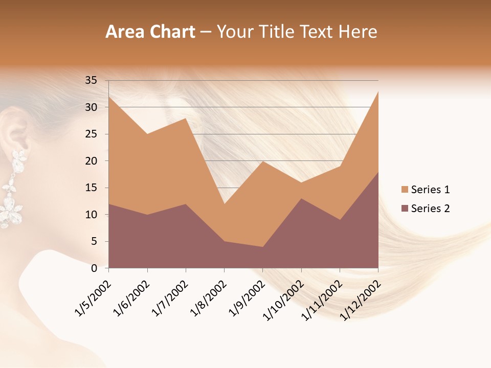 Woman Face Fashion PowerPoint Template
