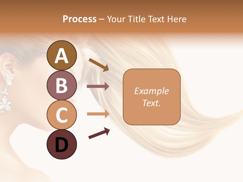 Woman Face Fashion PowerPoint Template