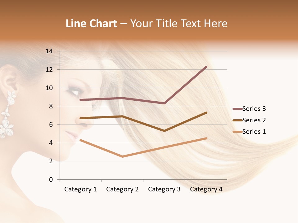 Woman Face Fashion PowerPoint Template