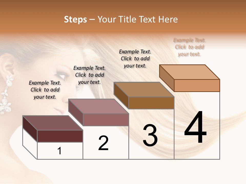 Woman Face Fashion PowerPoint Template