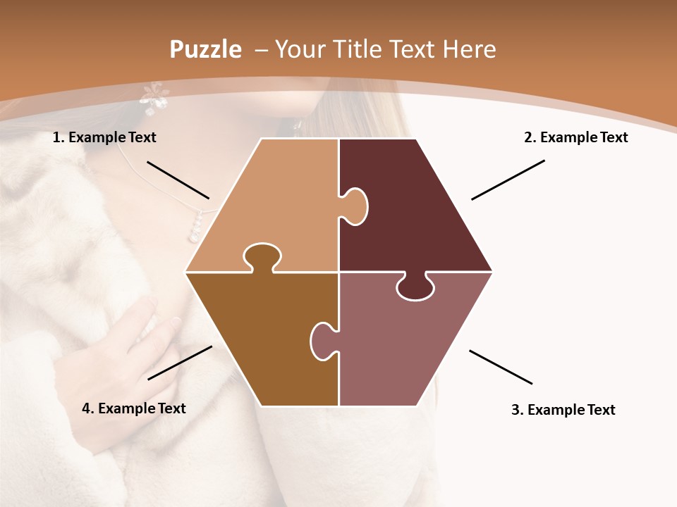 Posing Head Positivity PowerPoint Template