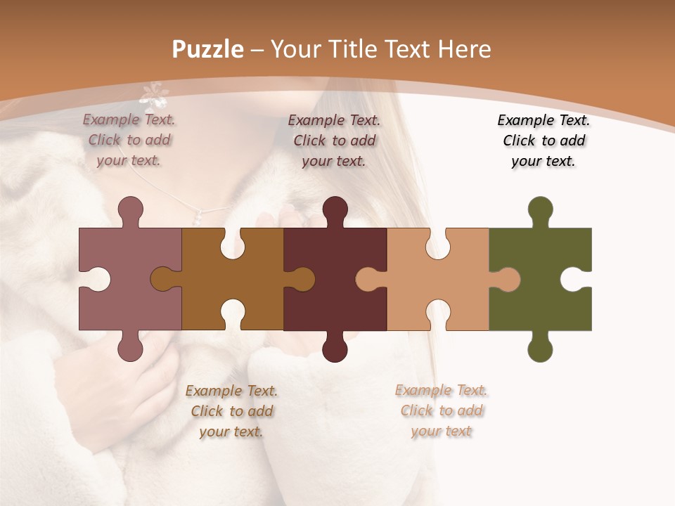 Posing Head Positivity PowerPoint Template
