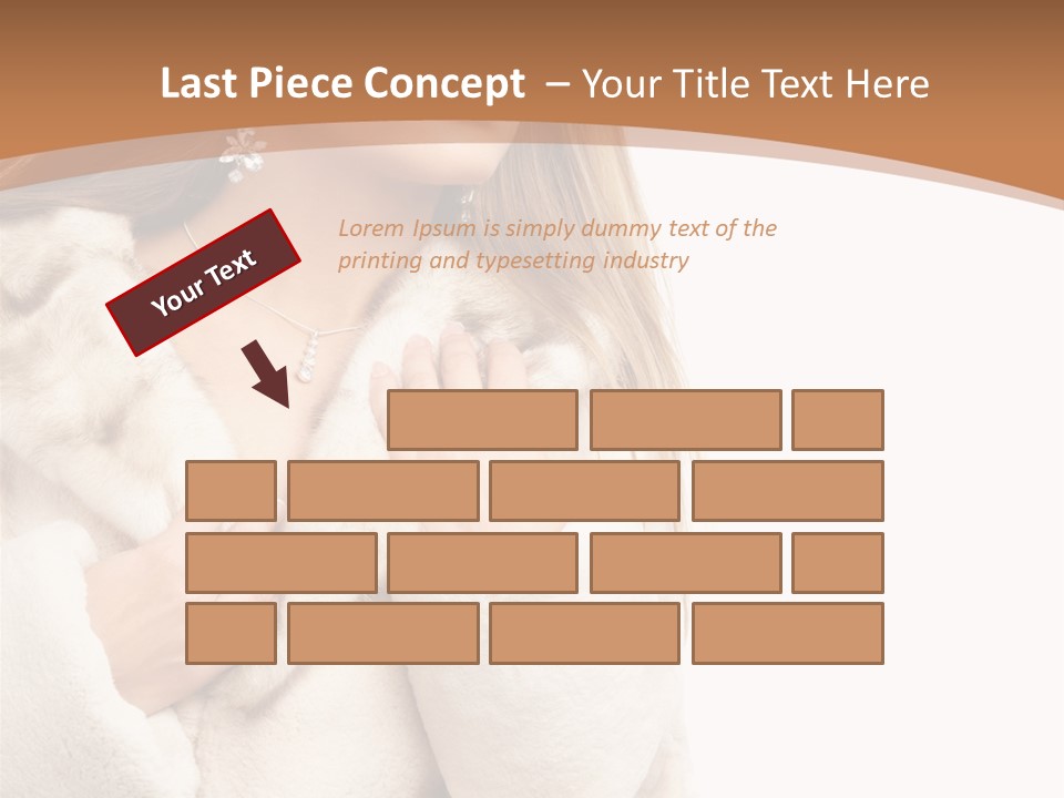 Posing Head Positivity PowerPoint Template