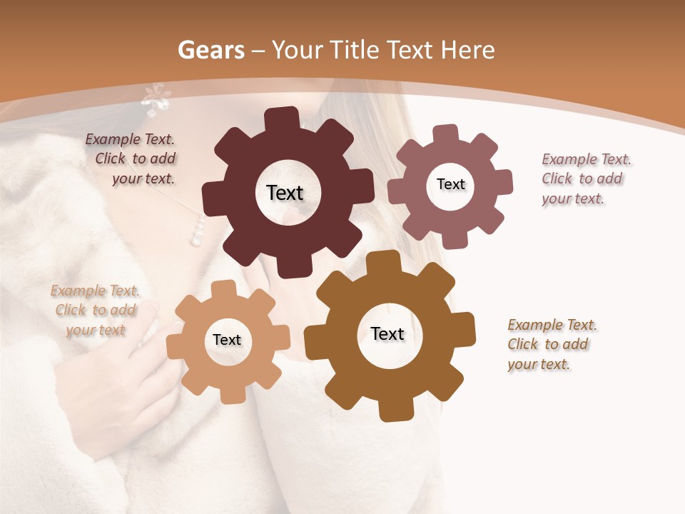 Posing Head Positivity PowerPoint Template