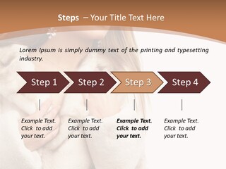 Posing Head Positivity PowerPoint Template