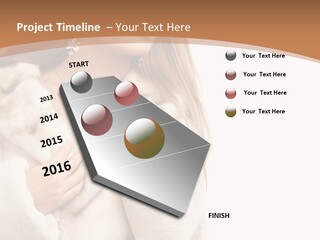 Posing Head Positivity PowerPoint Template