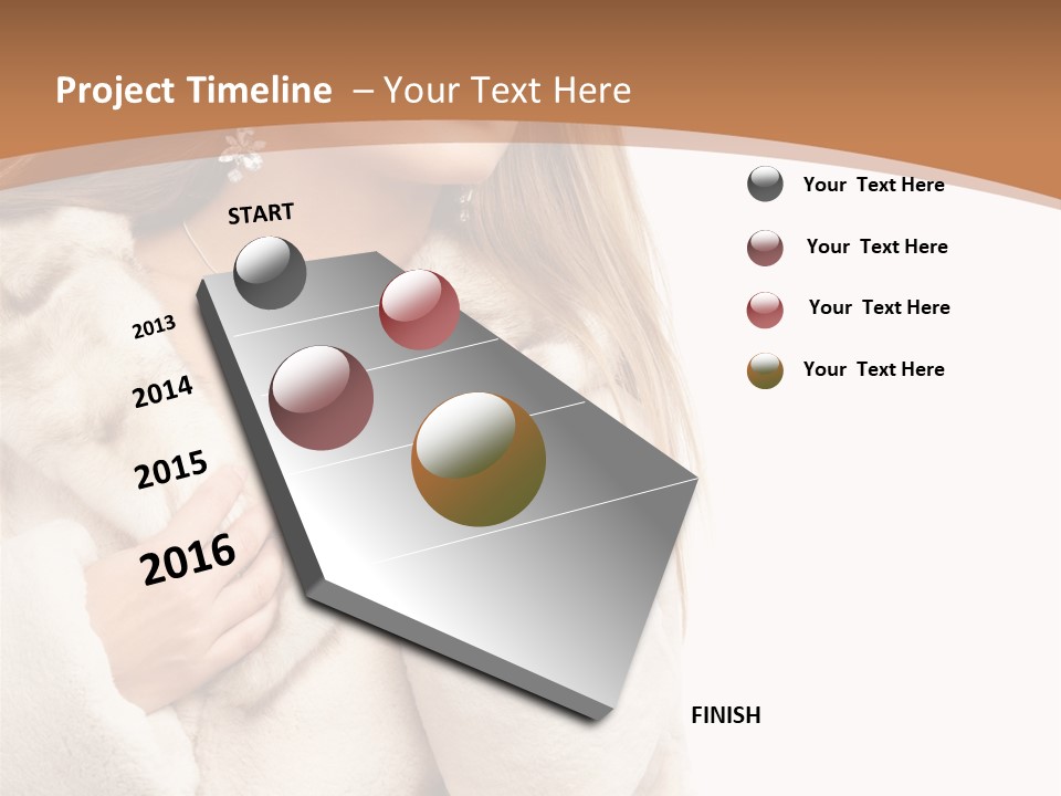 Posing Head Positivity PowerPoint Template