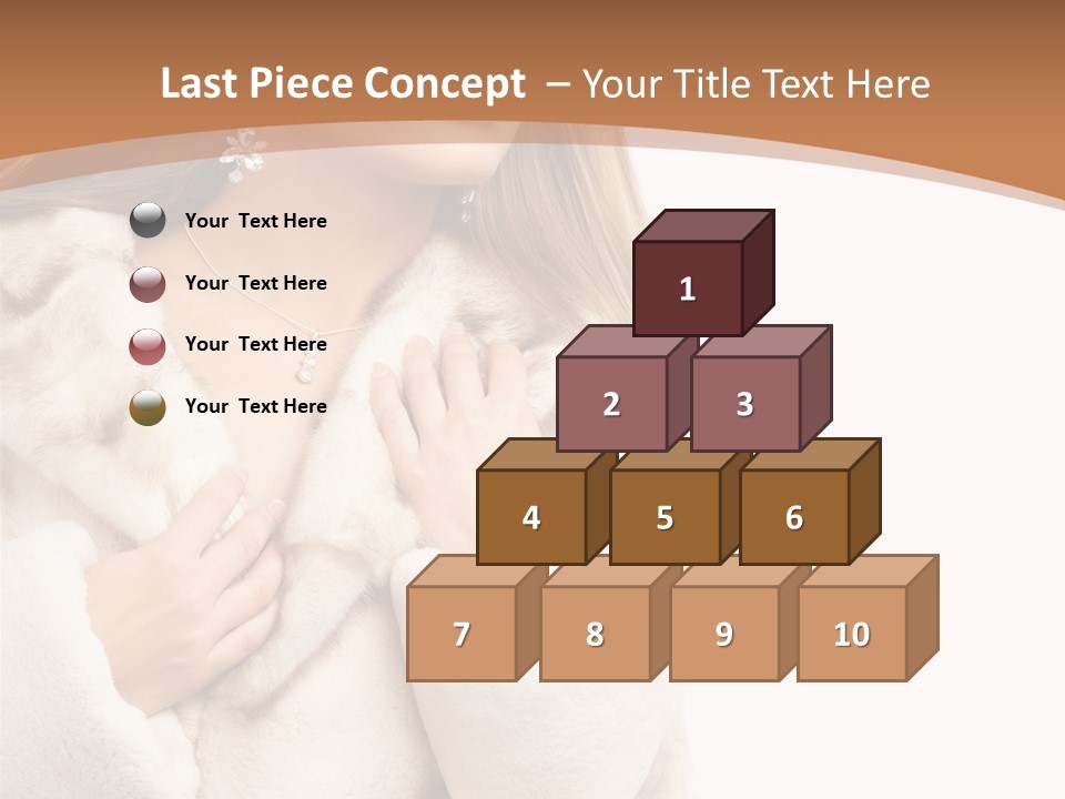 Posing Head Positivity PowerPoint Template