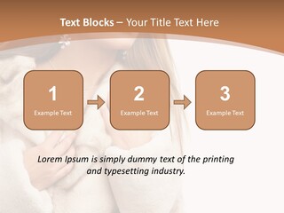Posing Head Positivity PowerPoint Template