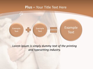 Posing Head Positivity PowerPoint Template