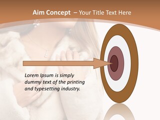 Posing Head Positivity PowerPoint Template