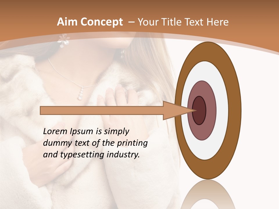 Posing Head Positivity PowerPoint Template