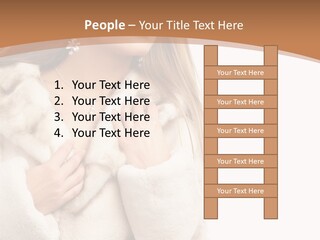 Posing Head Positivity PowerPoint Template