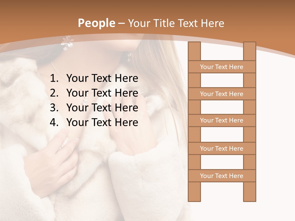 Posing Head Positivity PowerPoint Template