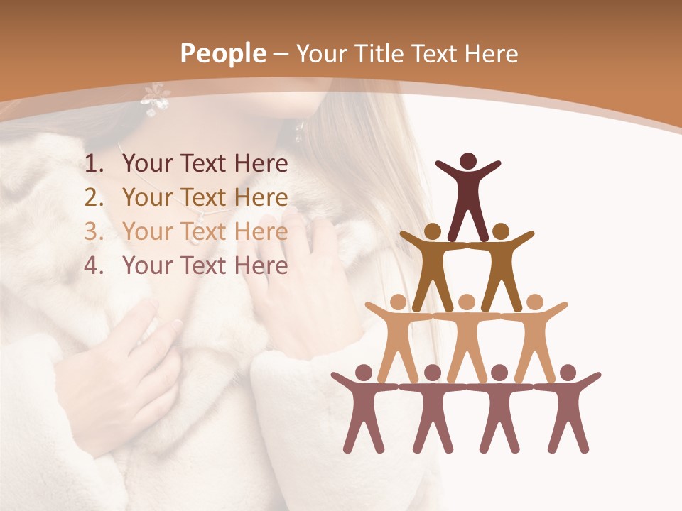 Posing Head Positivity PowerPoint Template