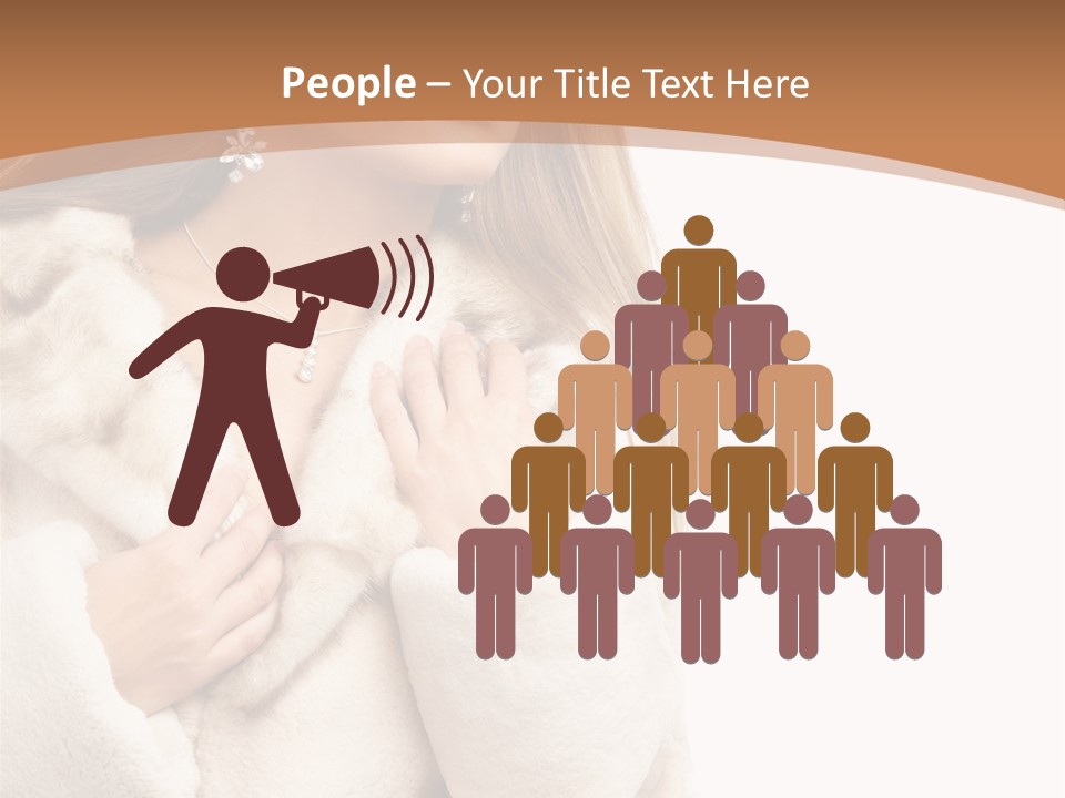 Posing Head Positivity PowerPoint Template