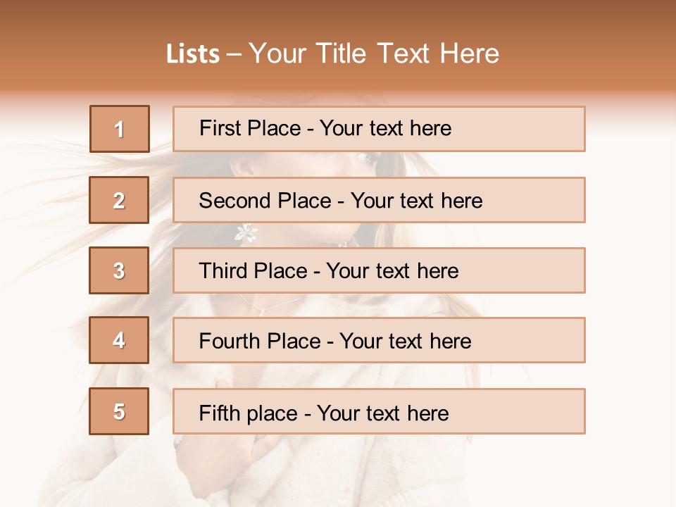 Young Person Riches PowerPoint Template