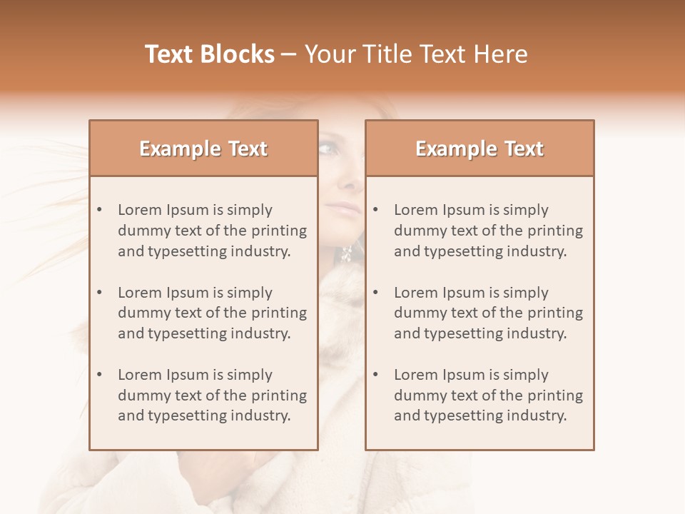 Young Person Riches PowerPoint Template