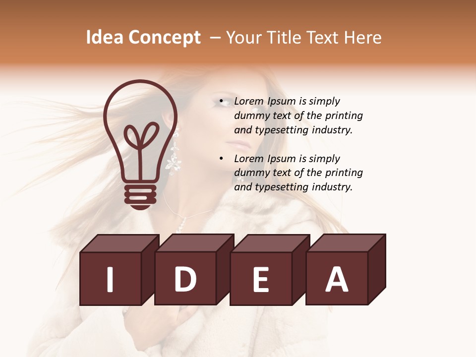 Young Person Riches PowerPoint Template