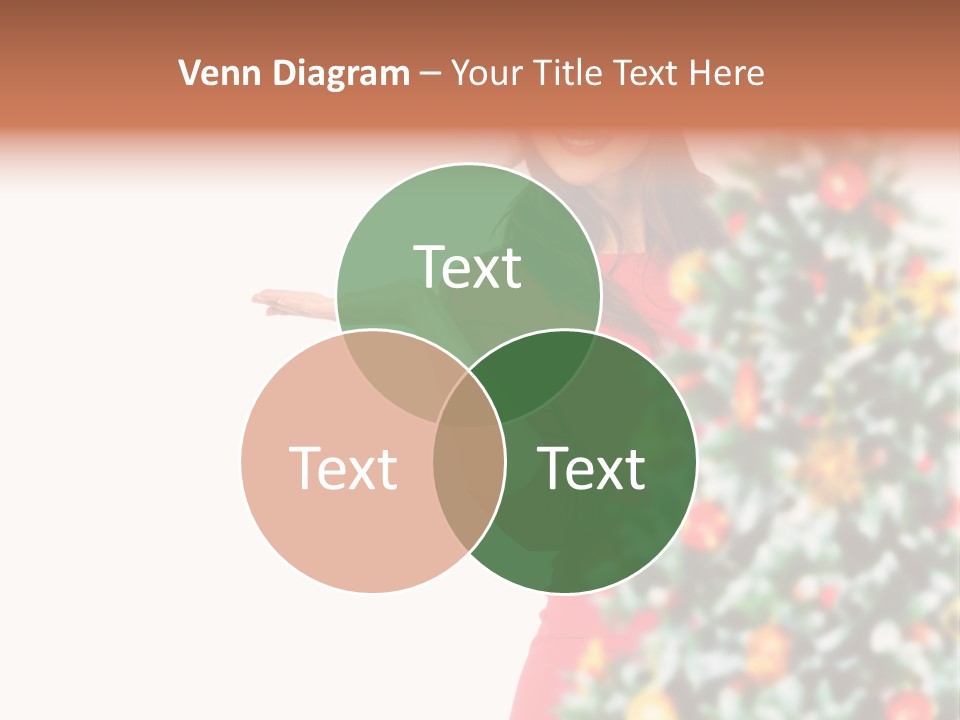 Woman Holiday Young PowerPoint Template