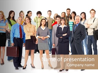 Professional Office Meet PowerPoint Template