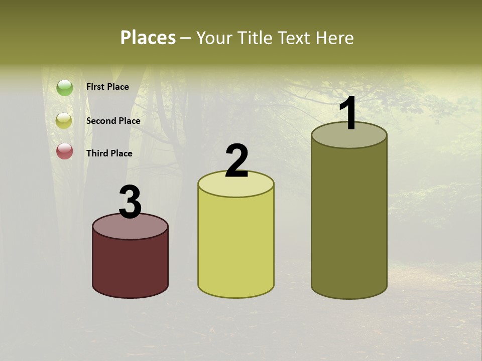 Nature Tree Wallpaper PowerPoint Template