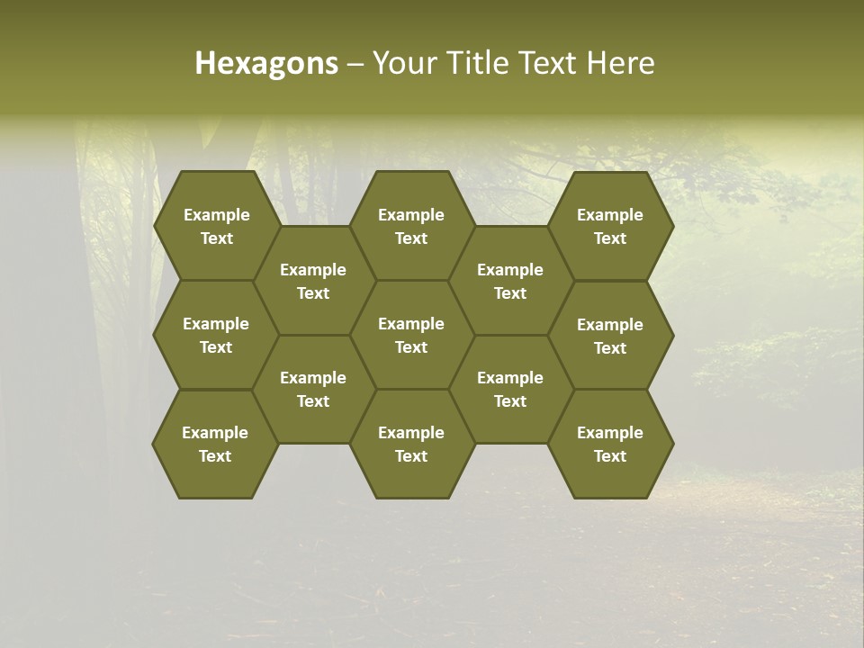 Nature Tree Wallpaper PowerPoint Template