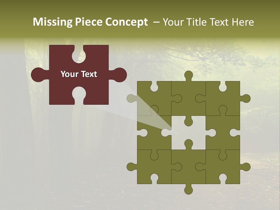 Nature Tree Wallpaper PowerPoint Template