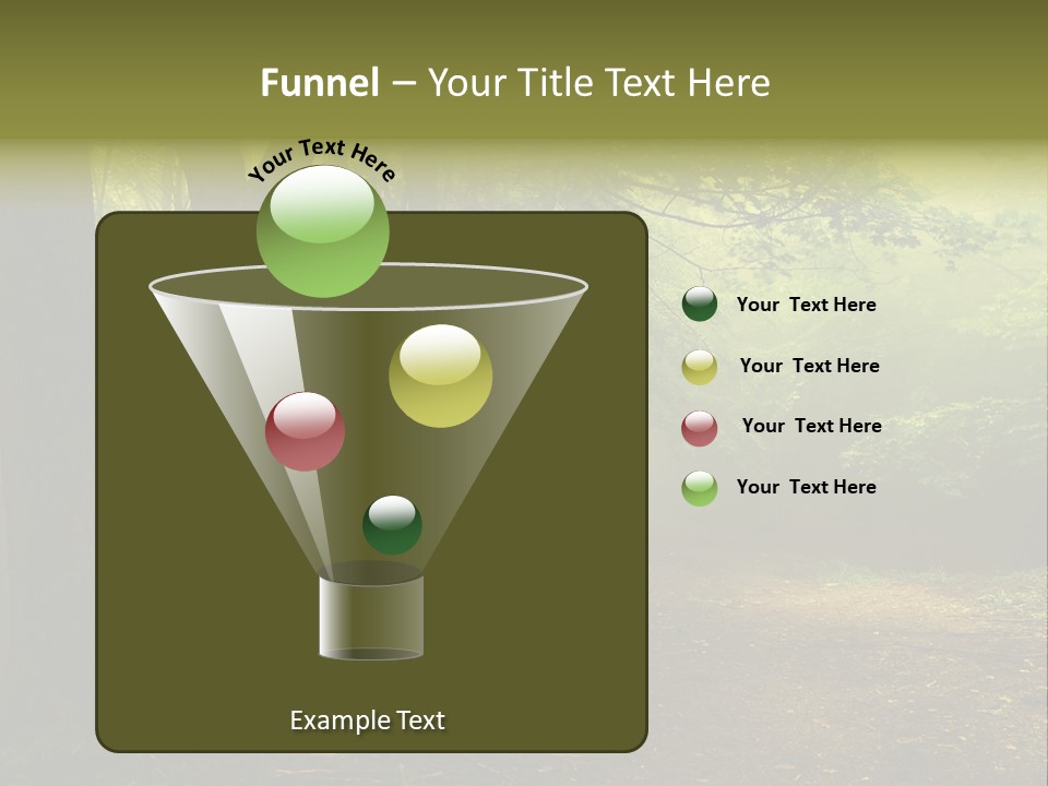 Nature Tree Wallpaper PowerPoint Template