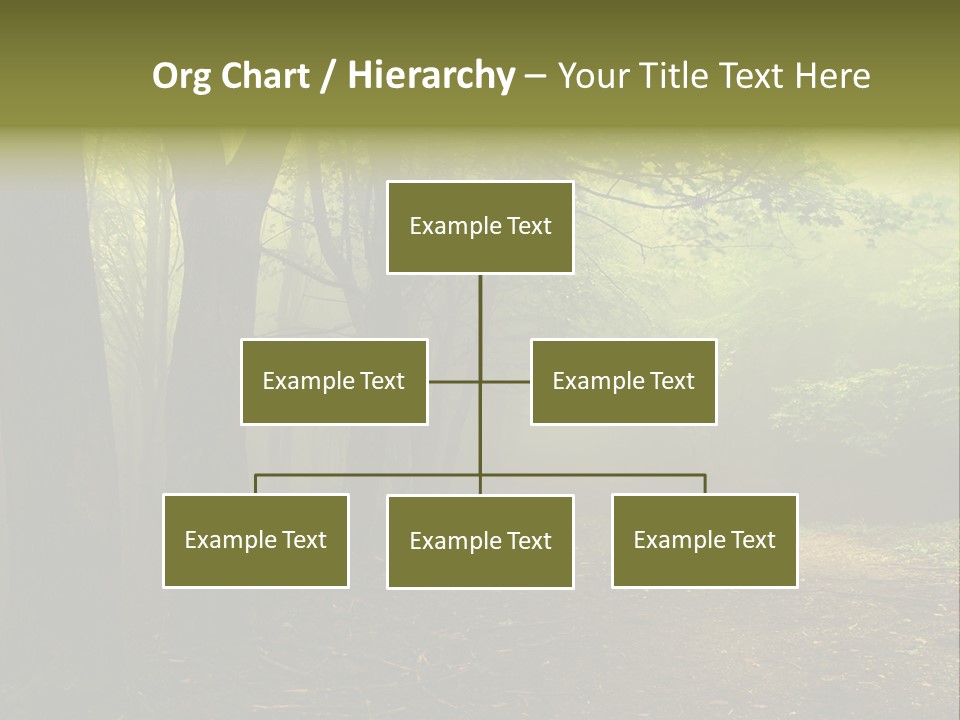 Nature Tree Wallpaper PowerPoint Template