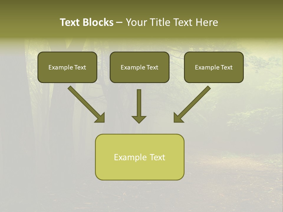 Nature Tree Wallpaper PowerPoint Template