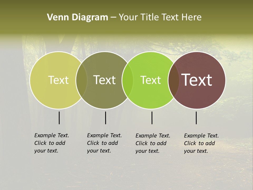 Nature Tree Wallpaper PowerPoint Template