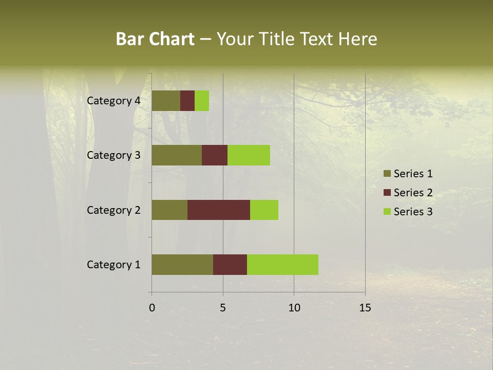 Nature Tree Wallpaper PowerPoint Template