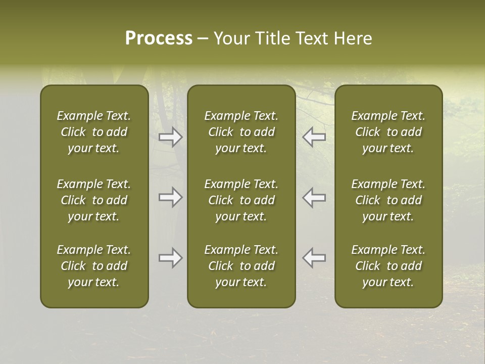 Nature Tree Wallpaper PowerPoint Template