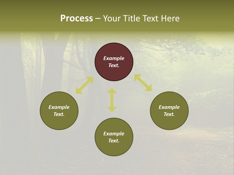 Nature Tree Wallpaper PowerPoint Template