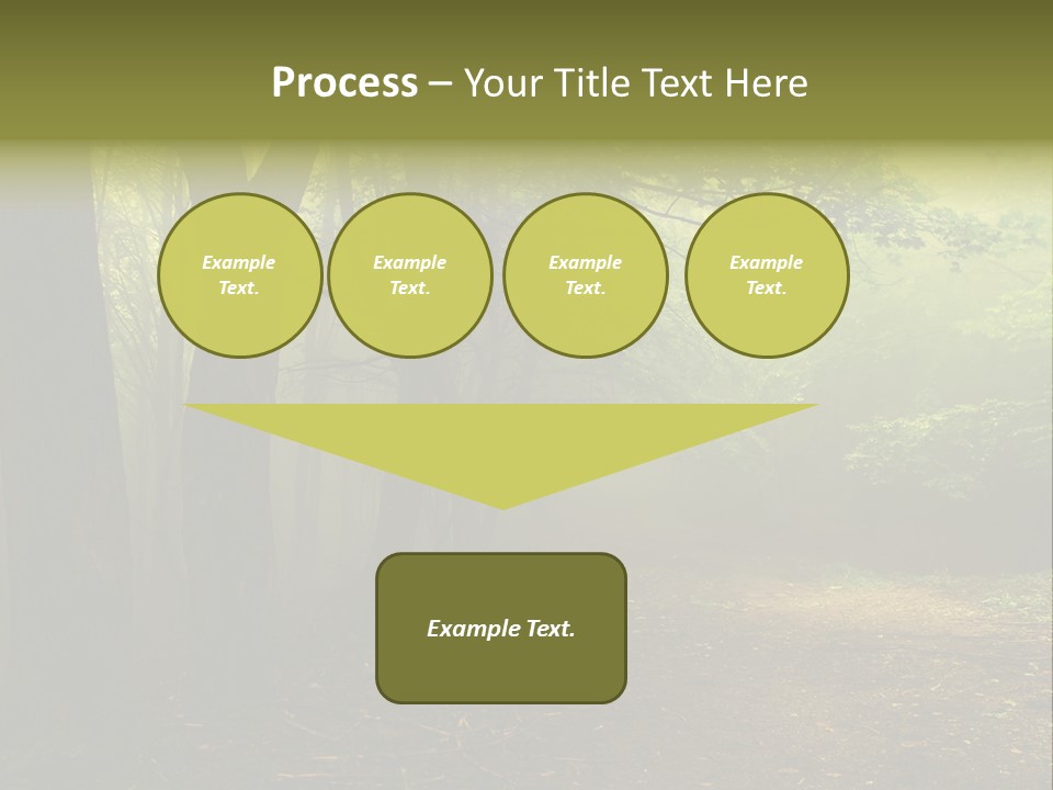 Nature Tree Wallpaper PowerPoint Template