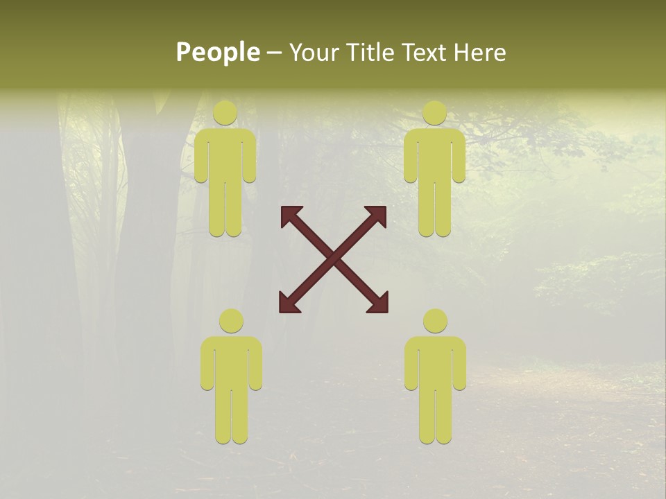 Nature Tree Wallpaper PowerPoint Template