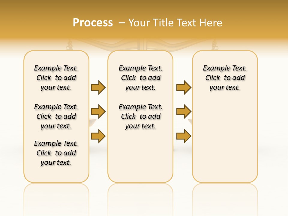 Justice Gold White PowerPoint Template
