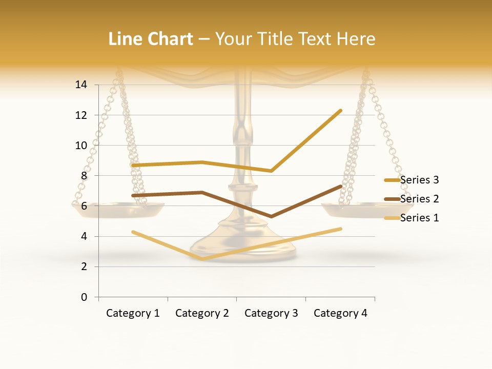 Justice Gold White PowerPoint Template