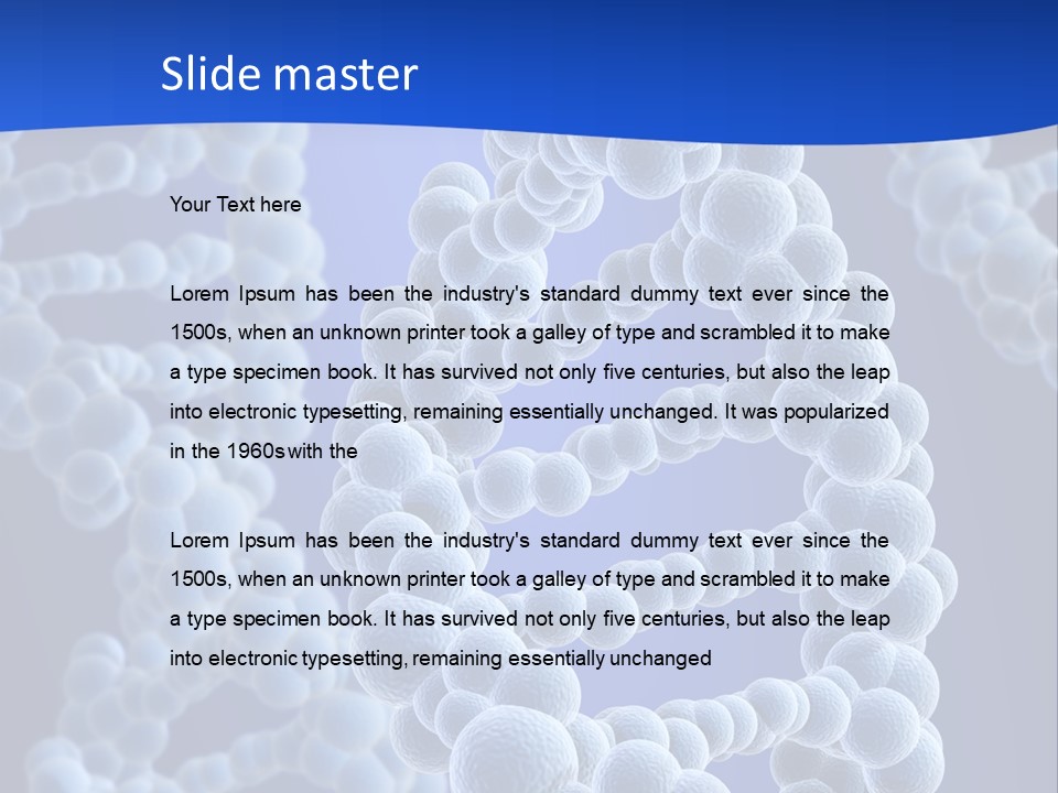 Energy Dna Chemical PowerPoint Template
