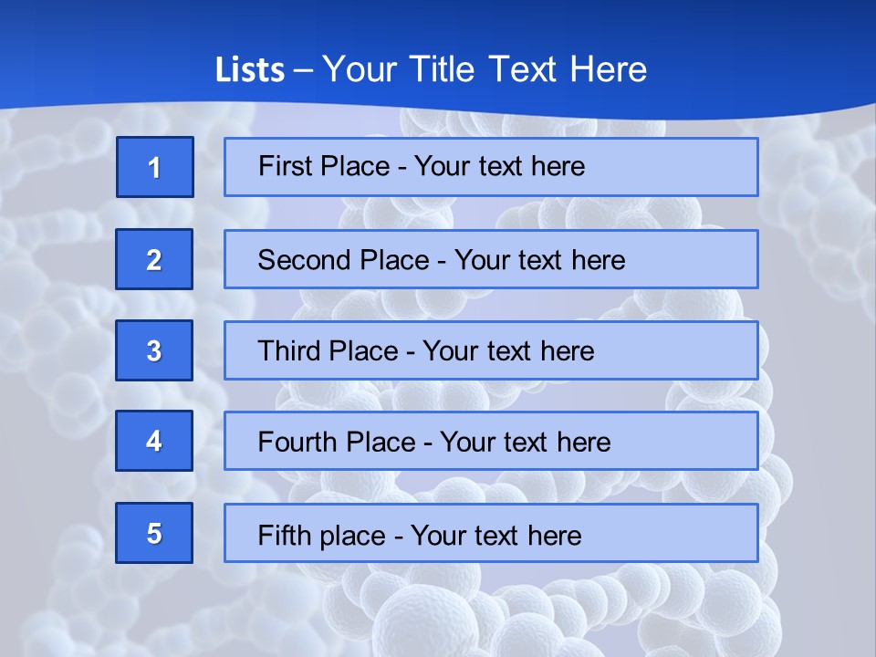 Energy Dna Chemical PowerPoint Template