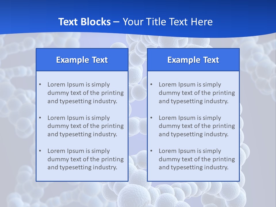 Energy Dna Chemical PowerPoint Template