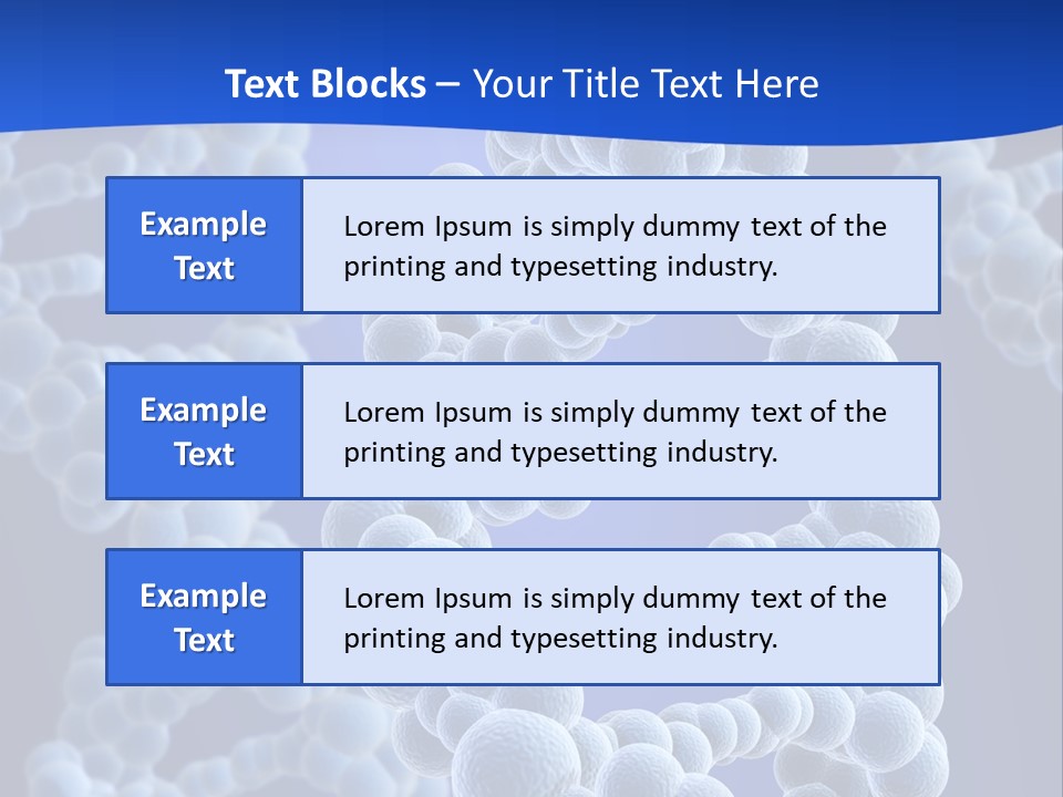 Energy Dna Chemical PowerPoint Template