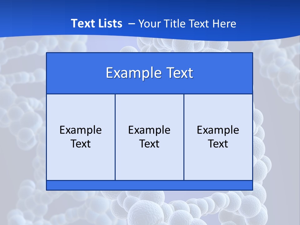 Energy Dna Chemical PowerPoint Template