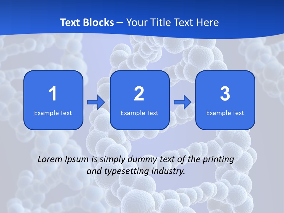 Energy Dna Chemical PowerPoint Template