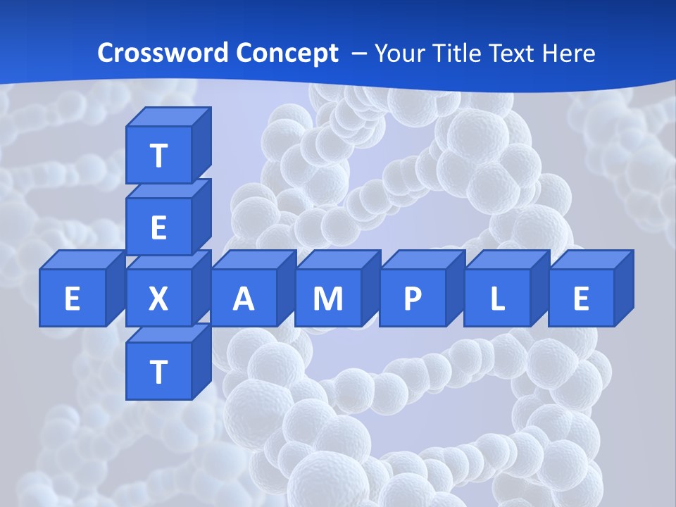 Energy Dna Chemical PowerPoint Template