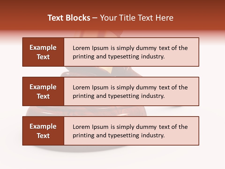 Authority Sentence Render PowerPoint Template